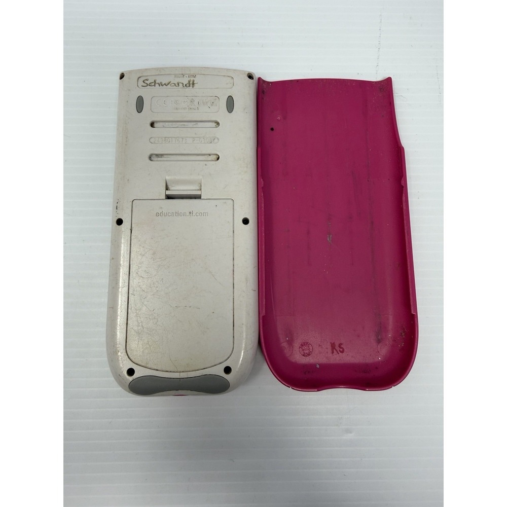 Texas Instruments TI-84 Plus Silver Edition Graphing Calculator - Pink - Tested - Picture 3 of 5